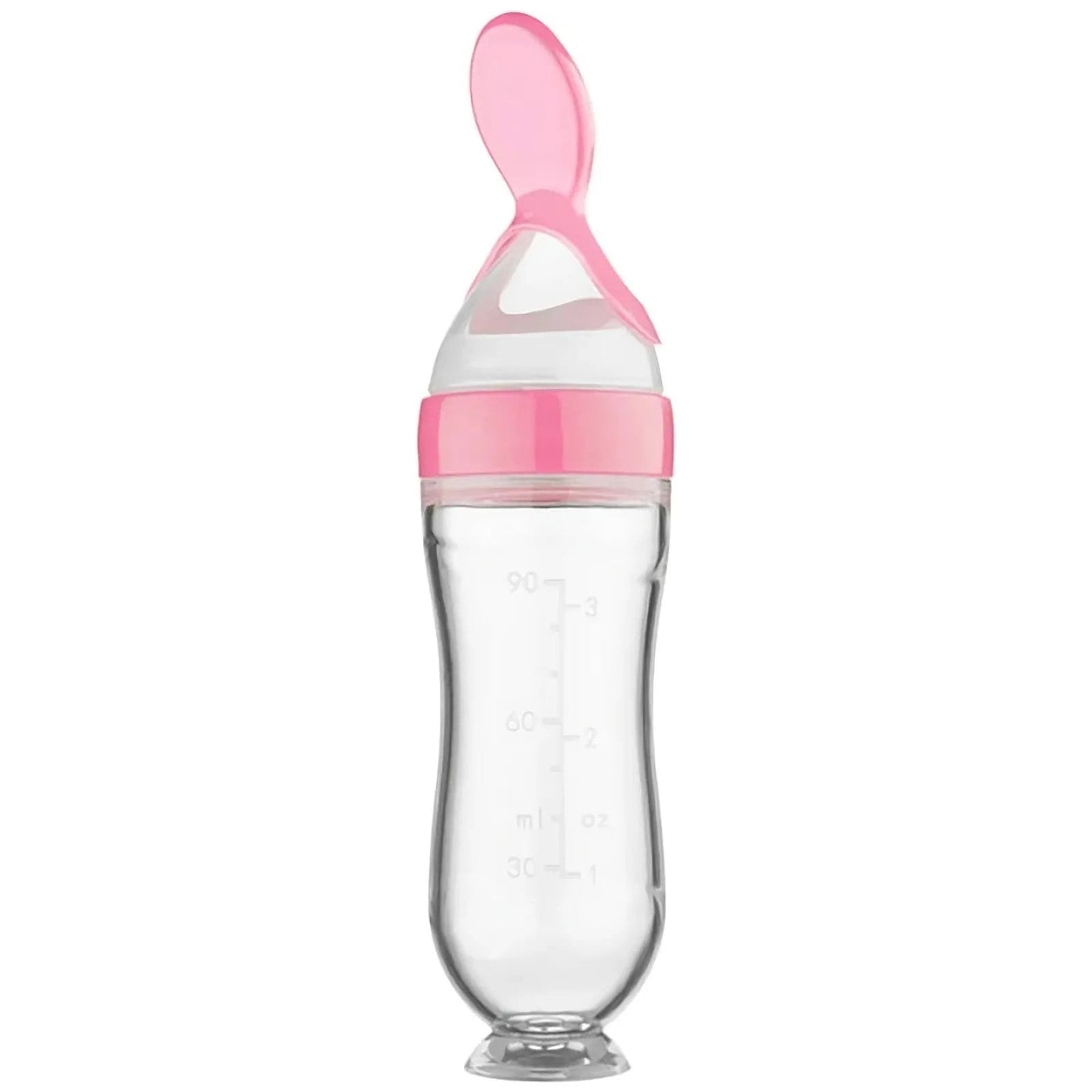 Leranzo | Knijpbare Baby Lepel Fles